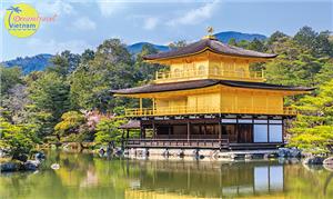 Chùa Vàng Kinkakuji - Chùa Gác Vàng Kyoto Nhật Bản